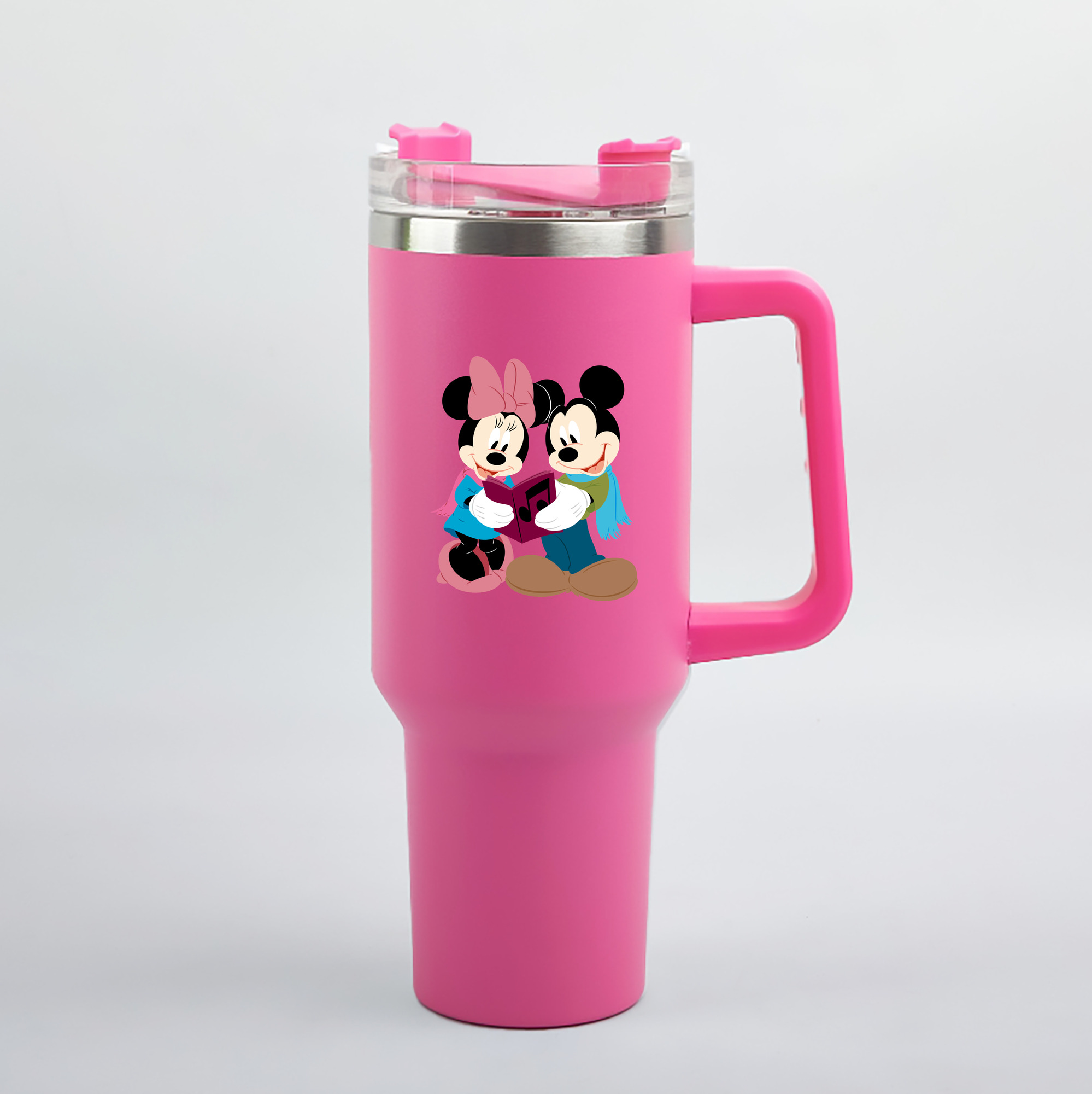 （画像用） ミッキーマウス Mickey Mouse 1200mL車用タンブラー（カラープリント）